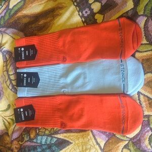 Stance Vibrant Orange Casual Socks